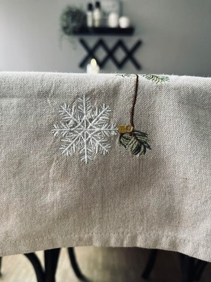 Christmas Table Cloth - Fabric - Choose Length