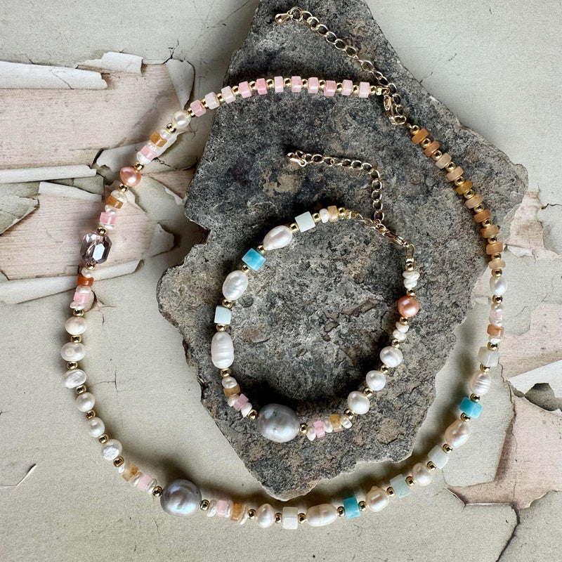 Bracelet LAURA - Freshwater Pearl - Multicolour