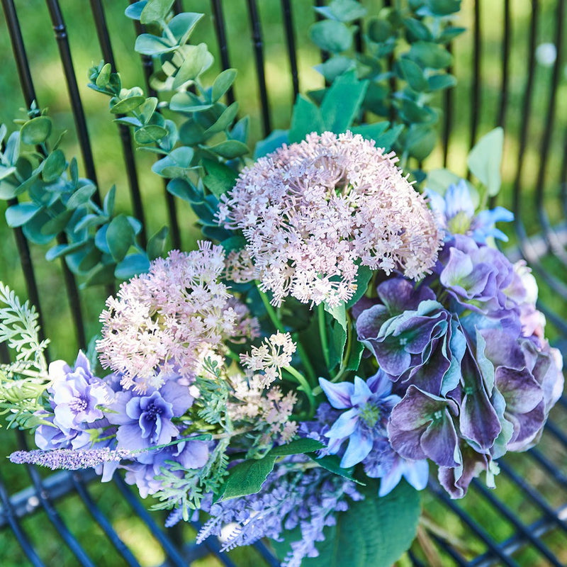 Hydrangea Flower Stem - L63cm - Purple