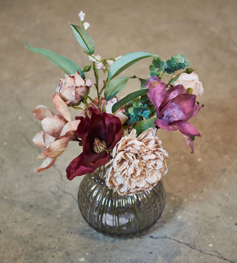 Rose Flower Stem - L44cm - Creme