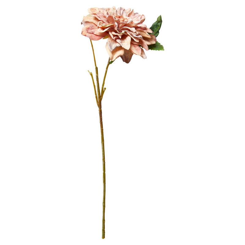 Dahlia Flower Stem - L45cm - Dusty Rose