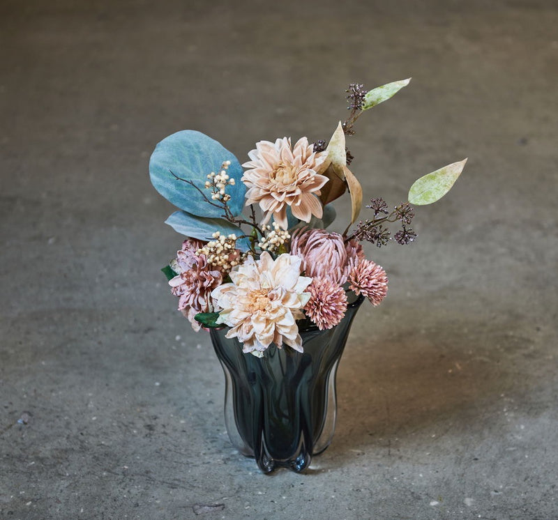 Dahlia Flower Stem - L45cm - Dusty Rose