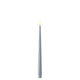 Dinner Candles LED - H38cm - Set/2 - Dusty Blue