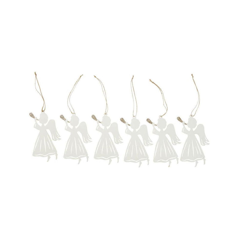 Tree Decorations - Christmas Angels Set/6
