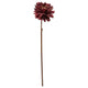 Dahlia Flower Stem - L50cm - Deep Red