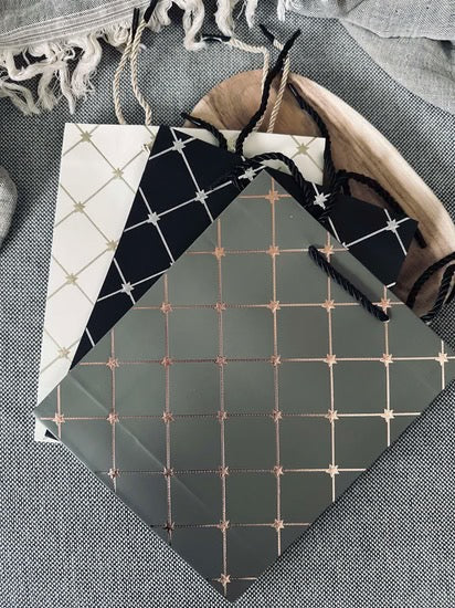 Gift Bag - Black - Medium