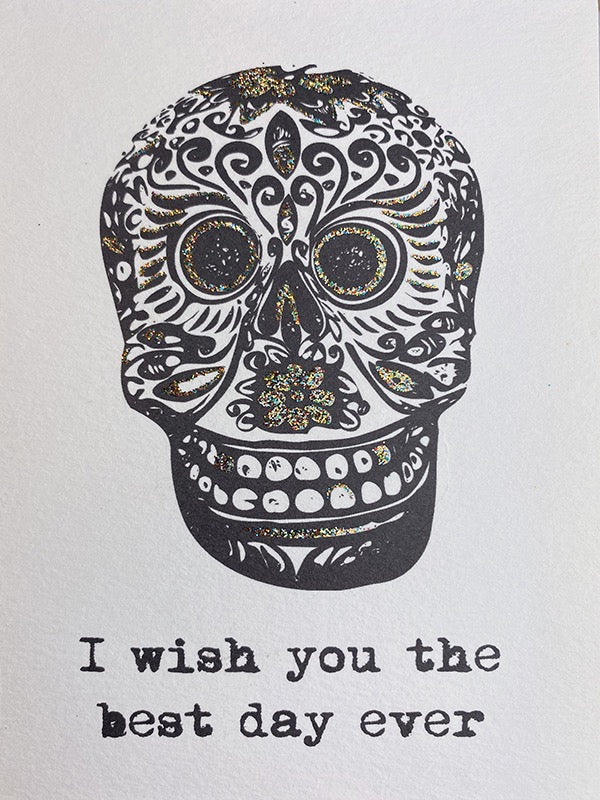 Greeting Card - Skull
