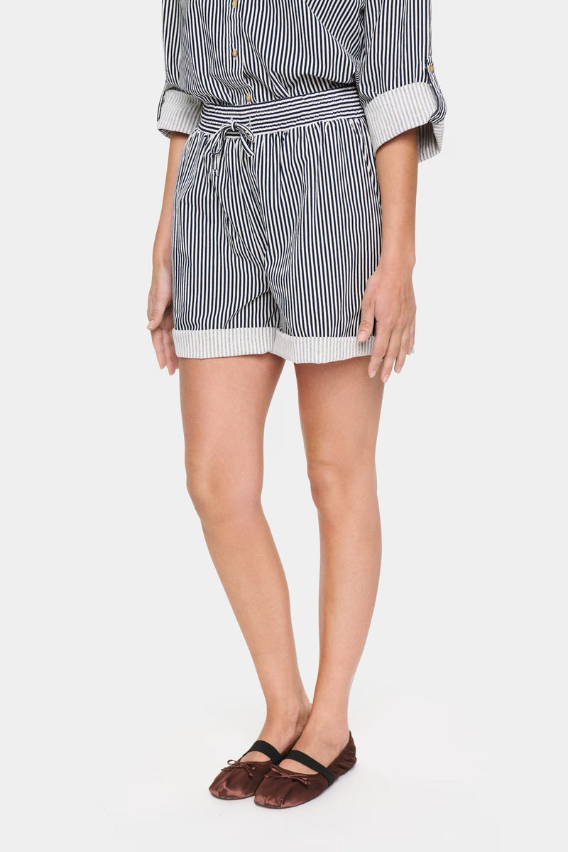 Shorts - ZALINDA - Ice Night Stripe