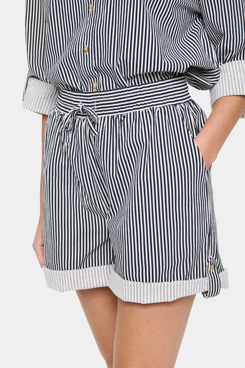 Shorts - ZALINDA - Ice Night Stripe