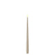 Dinner Candles LED - H 28 cm - Set/2 - Sand