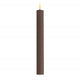 Dinner Candles LED -24cm - Set/2 - Mocca