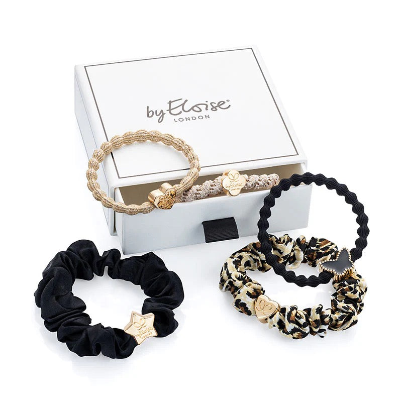 Hair Ties - The Classics- Black/Natural