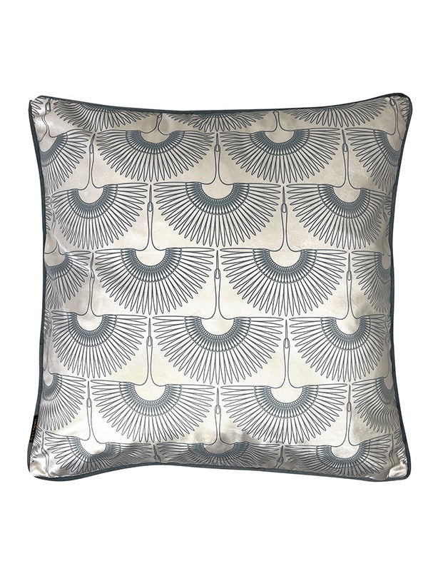 Cushion With Filling - Blue Swan