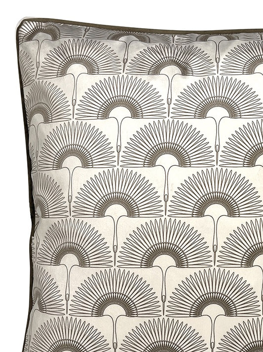 Cushion With Filling - Brown Swan