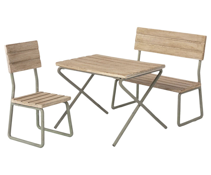 Garden Set - Wood & Metal