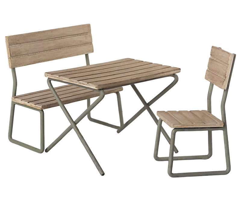 Garden Set - Wood & Metal