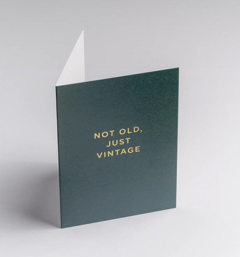 Card - Not Old Just Vintage