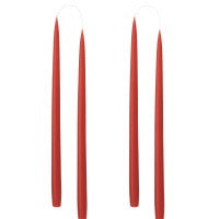 Candle Hand Dipped 35cm - One Pair