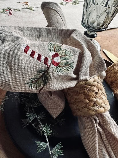 Christmas Napkin - Set/4 - Fabric