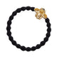 Hair Tie - Gold Bling Bee - Black