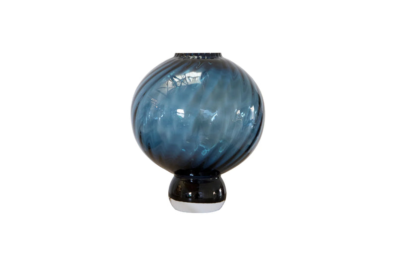 Vase - Meadow Swirl - Blue - Medium