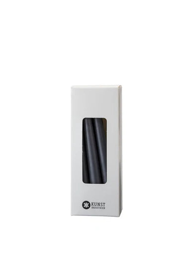 Candle Mini Box/12 - Charcoal Grey