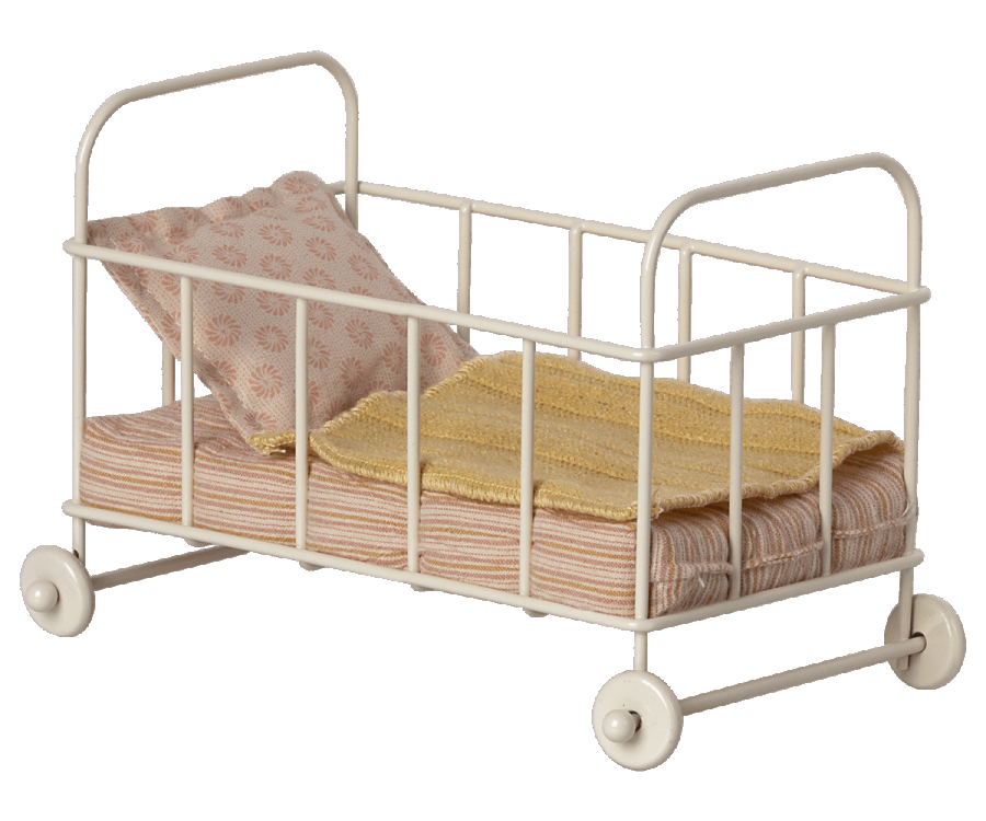 Cot Bed Micro with mattress, blanket and pillow