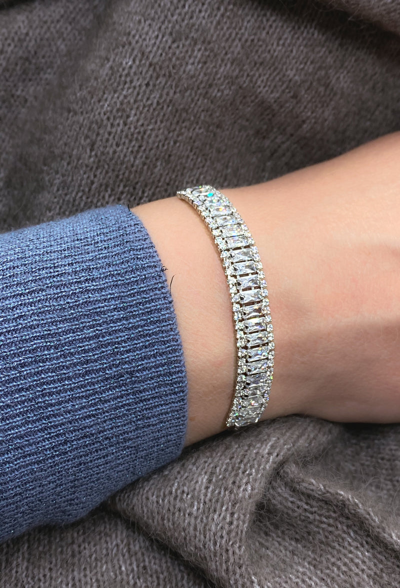 Bracelet - MIRA - Silver Plated