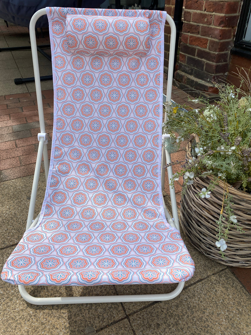 Beach Chair - FESTIVAL - Orange - Foldable