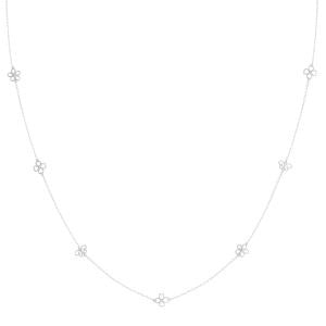 VIA London - Long Necklace with Flowers & Butterflies