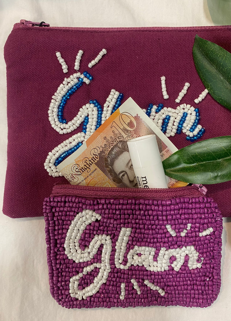Purse - Beaded - GLAM