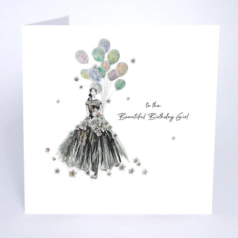 Card - To The Beautiful Birthday Girl