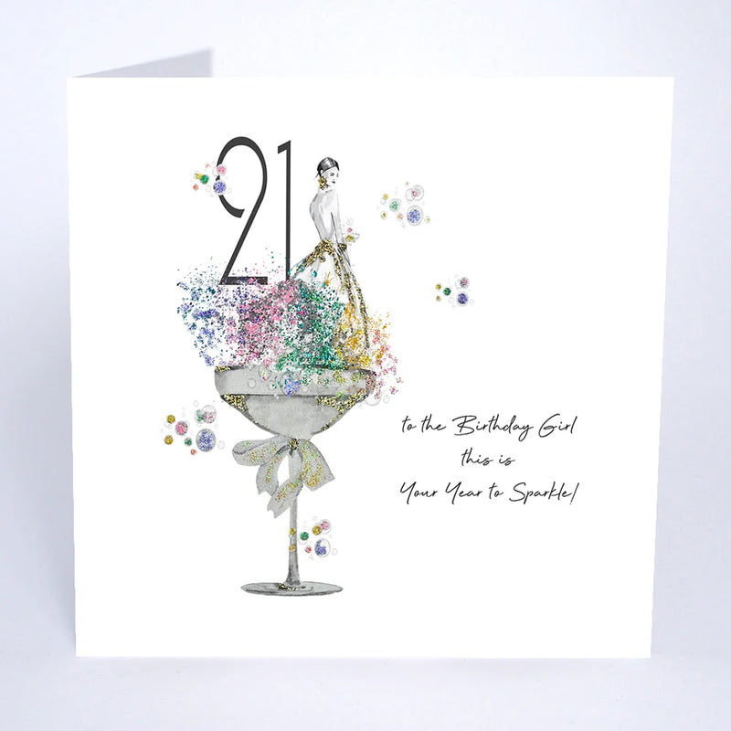 Card - 21 - To The Birthday Girl
