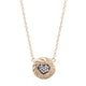 VIA London - Hammered Heart Necklace