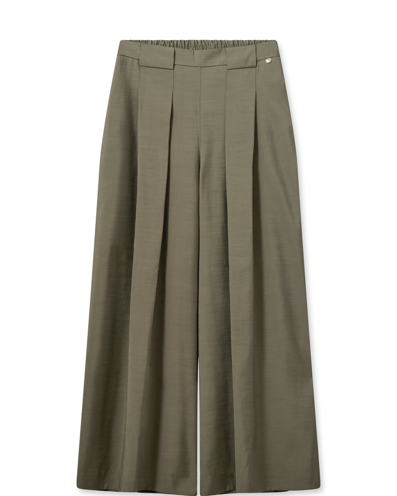 Trousers - THEA EDEN PANT - Dusty Olive