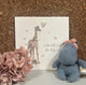 Soft Toy Hippo With Hairband - Denim Blue