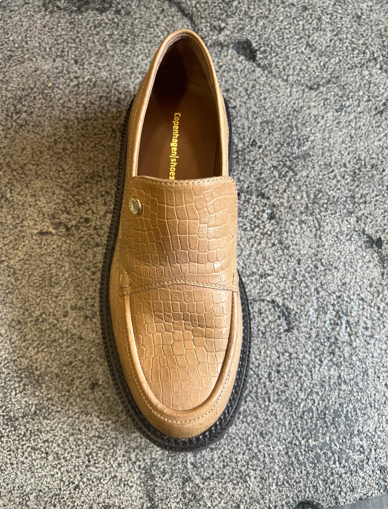 Loafers - Bloomers Brown Leather -RS