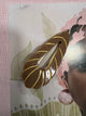 Hair Clip - Caramel