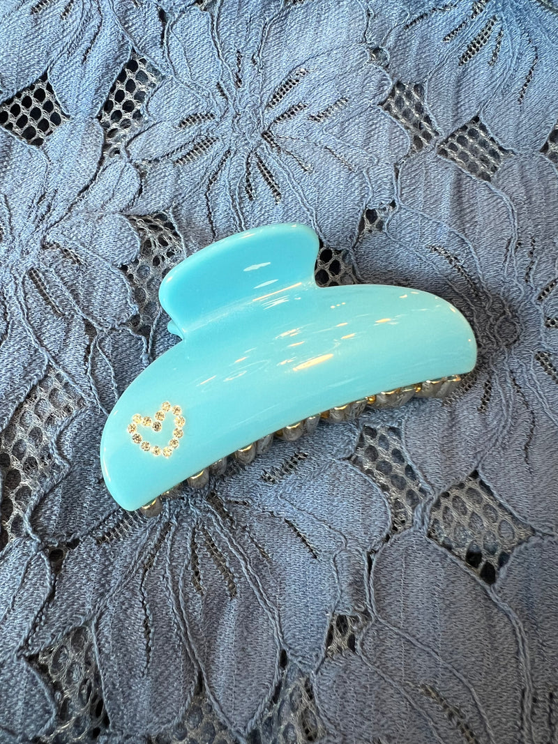 Hair Claw - Large - Denim Blue
