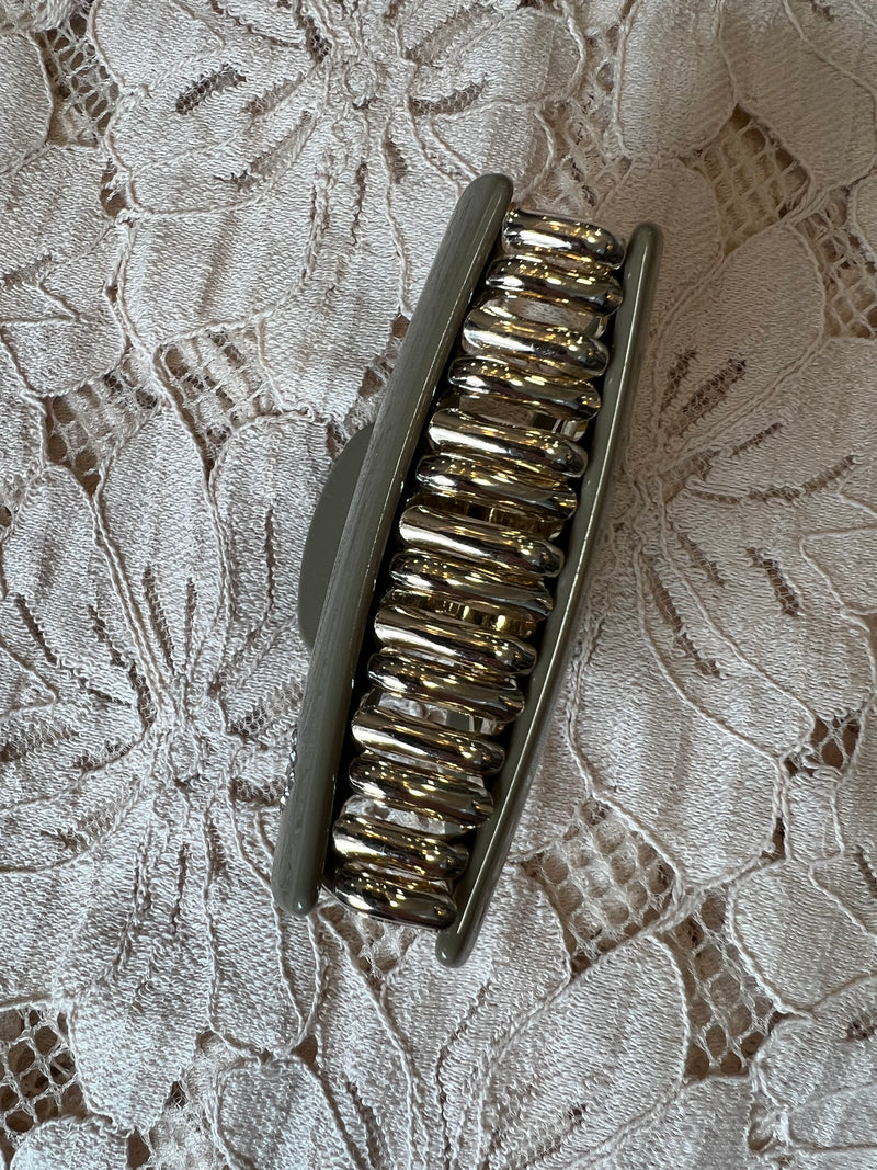 Hair Claw - Large - Linen