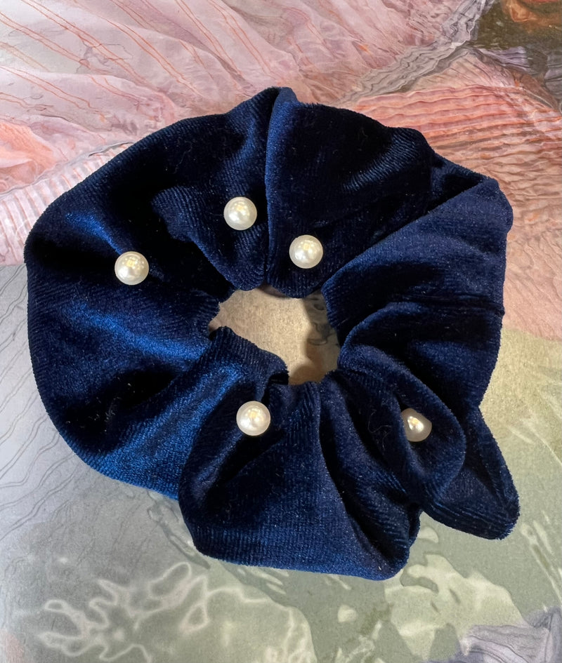 Hair Scrunchie - Velvet - Choose from various colours