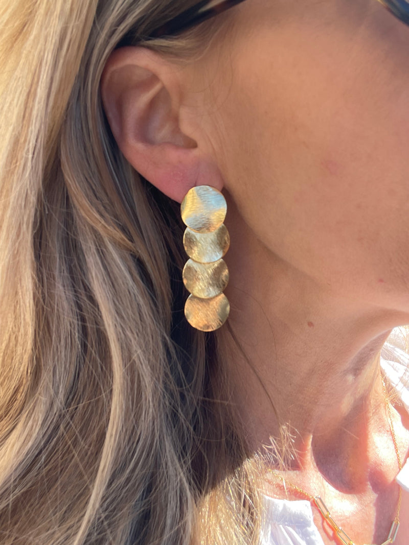 Earrings - CHANTELLE - Gold Plated