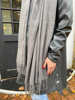Scarf - ANNIFRIDA - Grey Melange