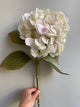 Stem - Artificial Flower - Hydrangea - Blush Pink