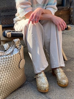 Clogs SONIA GLITTER - Gold