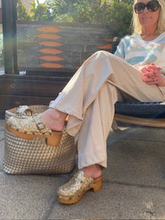 Clogs SONIA GLITTER - Gold