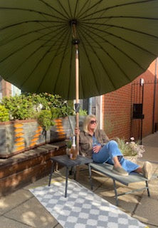 Sun Lounger - Green