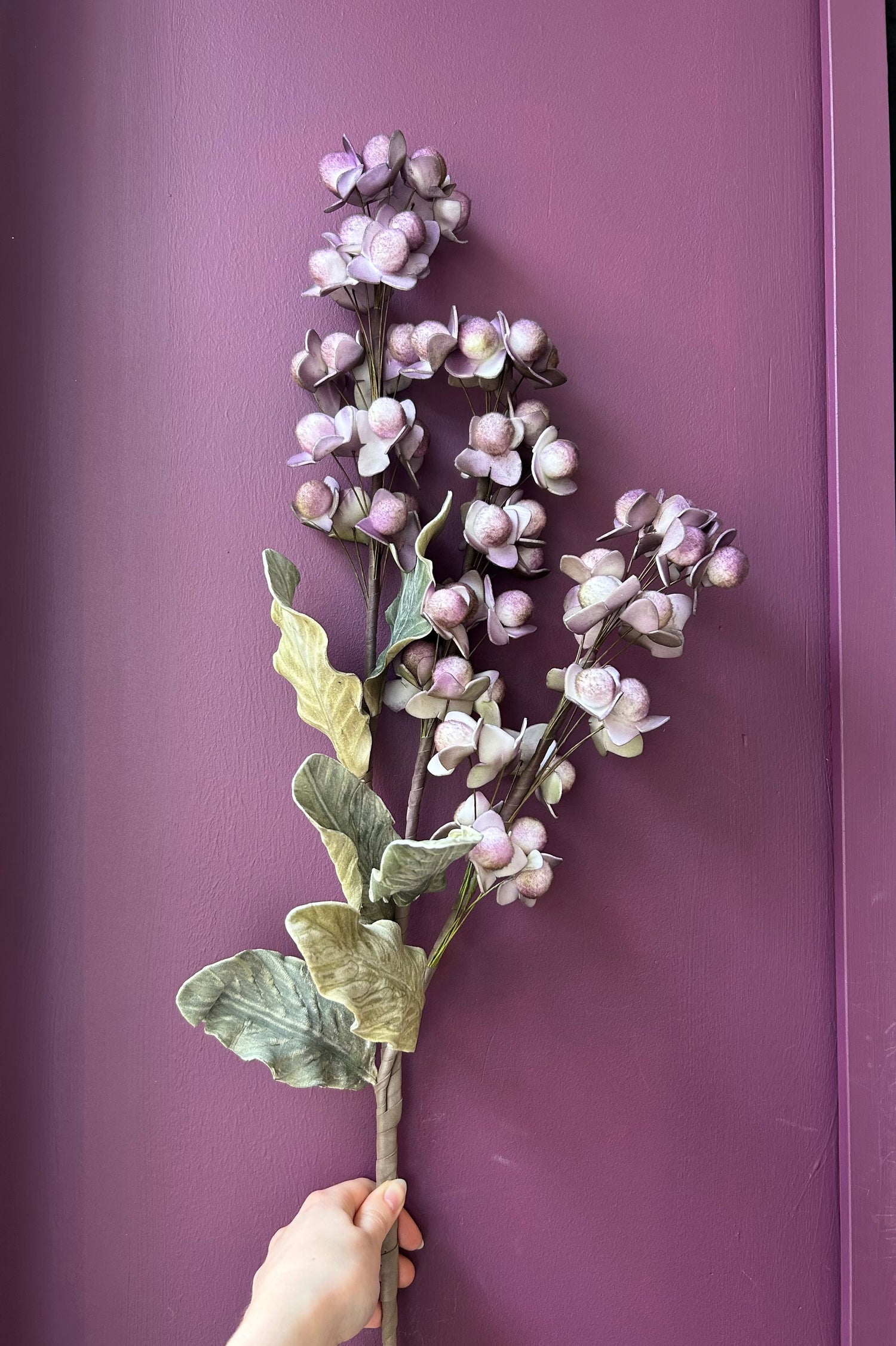 Flower Large Branch - Purple