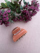 Hair Claw - OXFORD - Coral