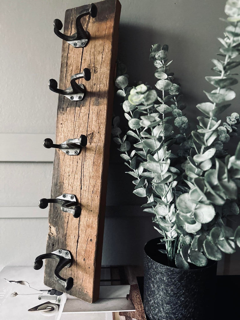 Coat Rack - Wood - Metal